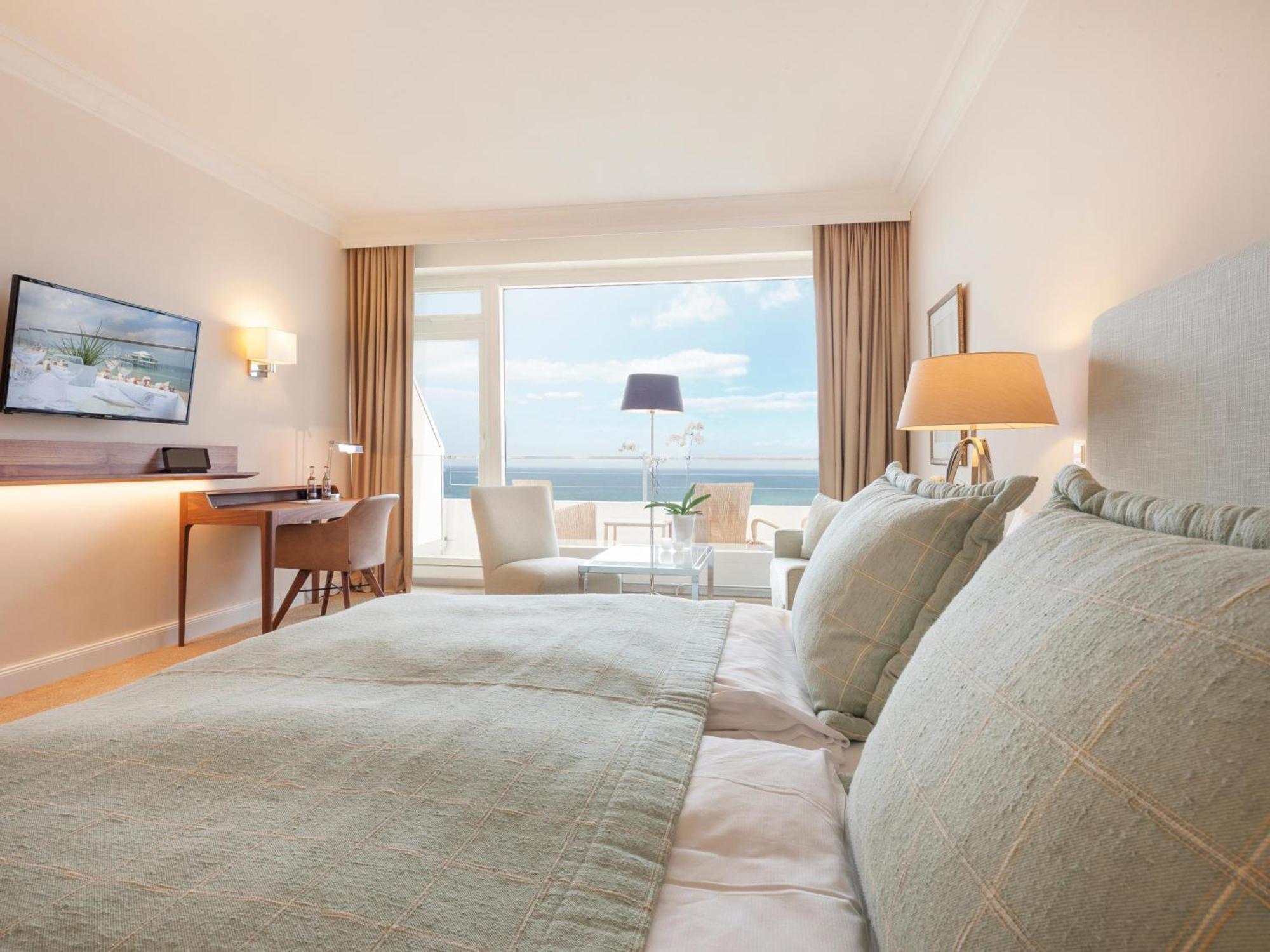 Grand Hotel Seeschloesschen Sea Retreat & Spa Тіммендорфер-Штранд Номер фото